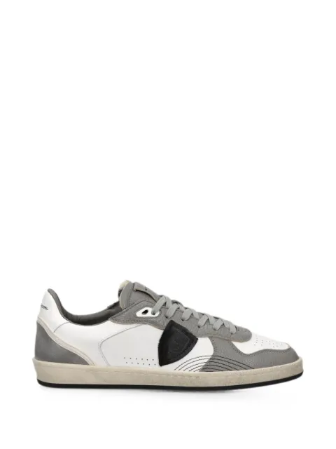 Philippe Model Paris leather panelled sneakers White PGLUTV01