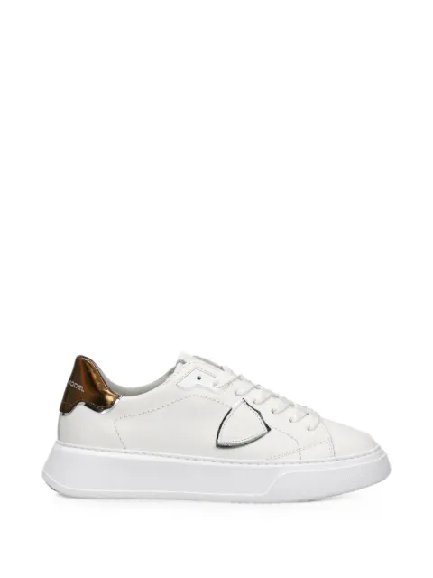 Philippe Model Paris Temple Low leather sneakers White BTLDVM05