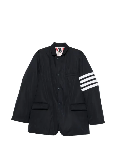 Thom Browne flap-pocket stripe jacket Blue MJD118XF1090