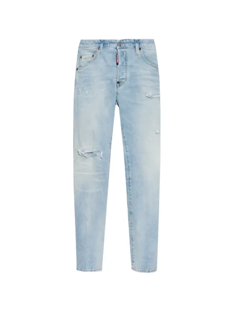DSQUARED2 distressed faded jeans Blue S74LB1966S30664