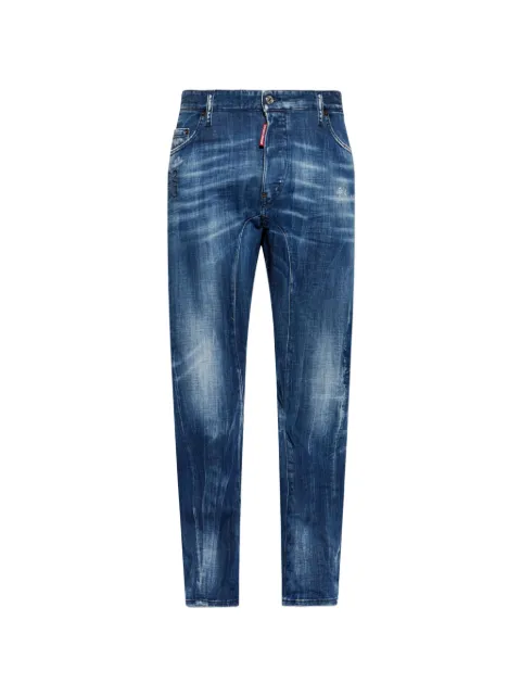DSQUARED2 distressed-effect faded jeans Blue S74LB1950D30010