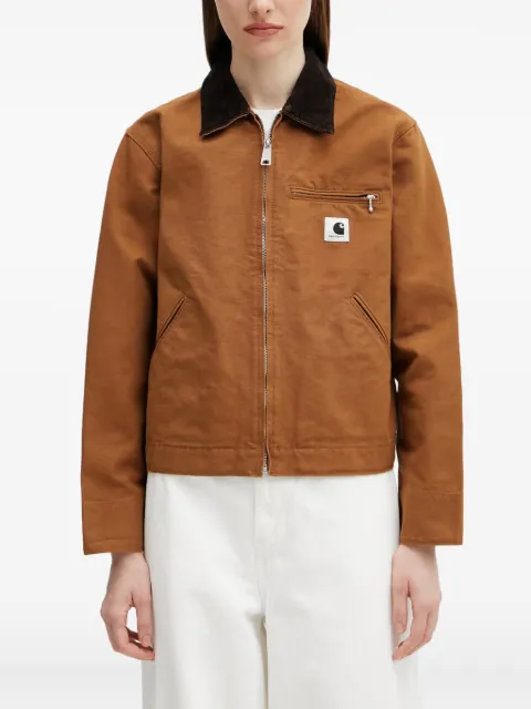 Carhartt WIP OG Detroit zip-up jacket Brown I034844