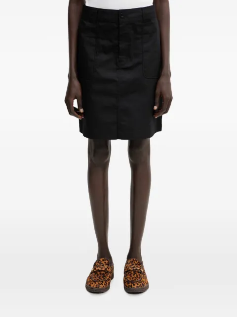 Carhartt WIP Postal patch-pocket mini skirt Black I036149