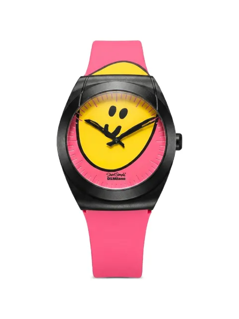 D1 Milano x Stuart Semple 34mm watch Yellow CVRUSS