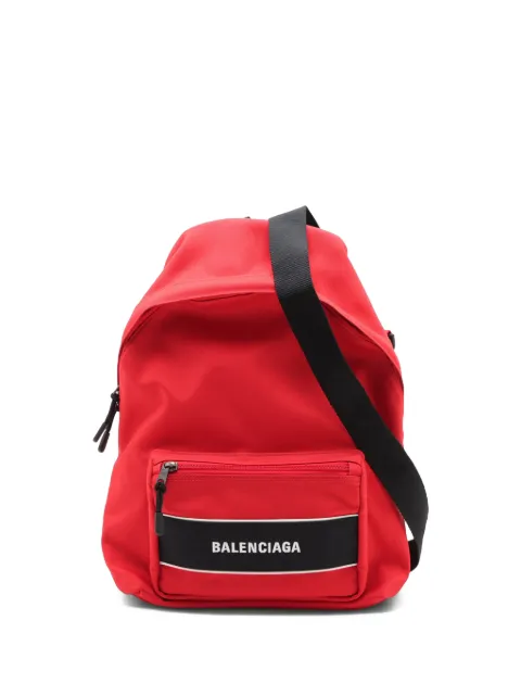 Balenciaga Pre-Owned 2003-2022 Nylon Sport Crossbody backpack Red 5BEC2LDUOQ5R4XEC