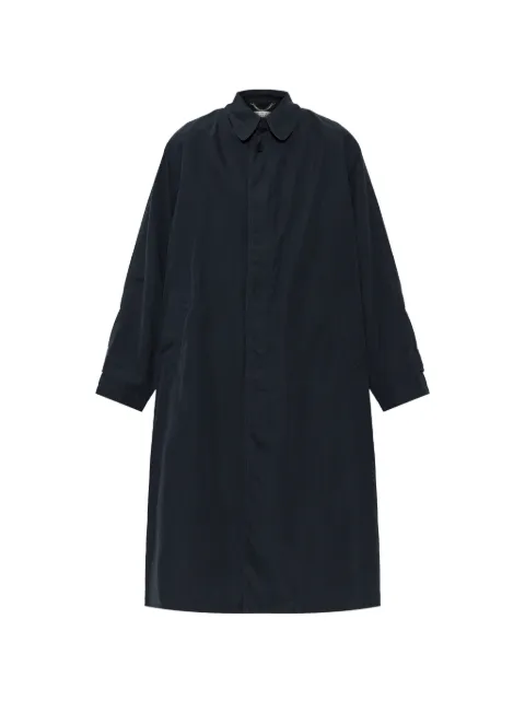 Maison Margiela concealed-fastening pocket coat Blue S51AH0184M35137511