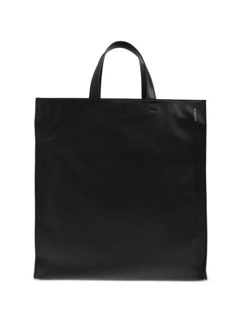 Jil Sander leather tote bag Black J26WC0031P9300