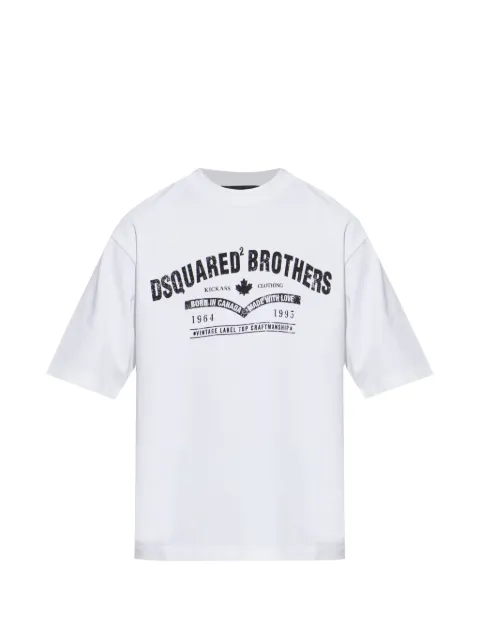 DSQUARED2 logo-print T-shirt White S74GD1599D20106