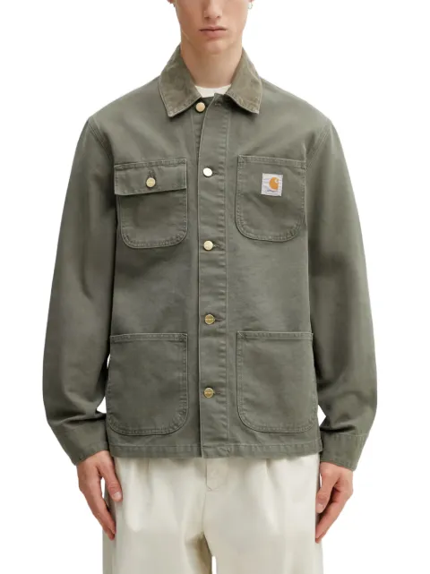 Carhartt WIP Michigan logo-patch jacket Green I034787