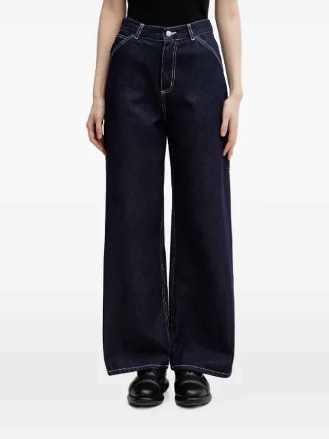 Carhartt WIP Jens contrast-stitch jeans Blue I036599