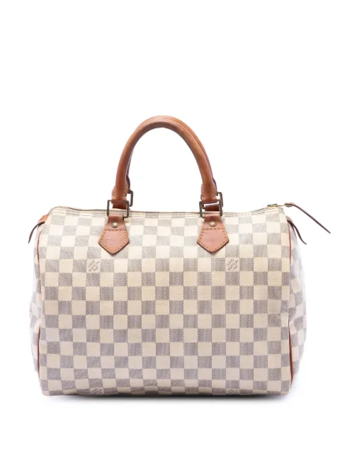 Louis Vuitton Pre-Owned 2008 Damier Azur Speedy 30 boston bag White KASRJSVT4PNPM9FD