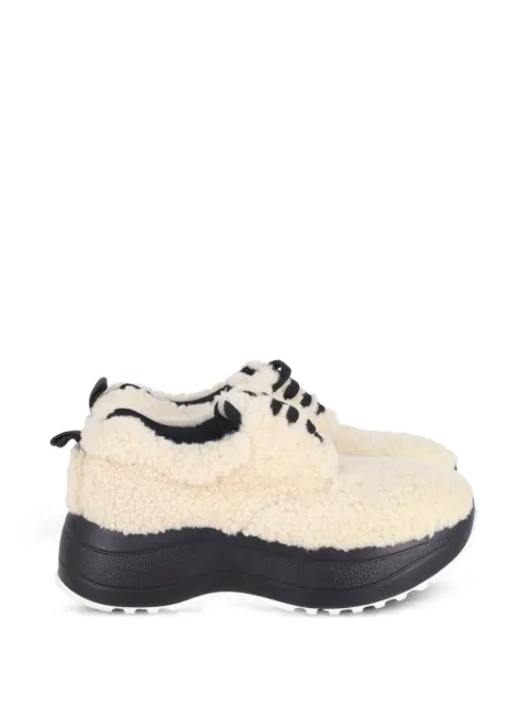 Celine Pre-Owned Delivery shearling sneakers Neutrals NAPPUGBSH152156W