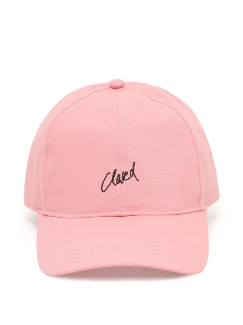 Closed logo-embroidered cap Pink C9069874E22