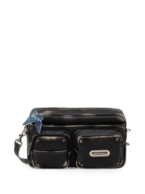 Andersson Bell Butterfly faded multi-pocket shoulder bag Black AAA533W
