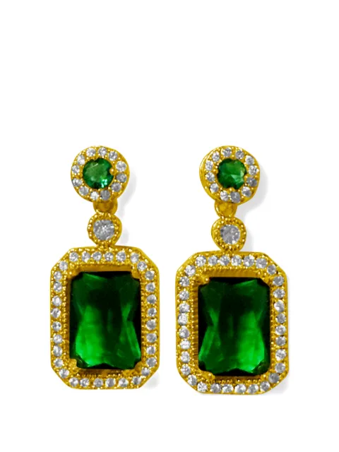 HZMER JEWELLERY Harit drop earrings Gold MCHEG187