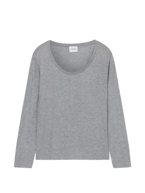 Closed long-sleeve top Grey C9558841P22