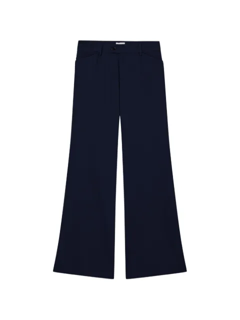 Closed Flye flared-leg trousers Blue C2138635P22