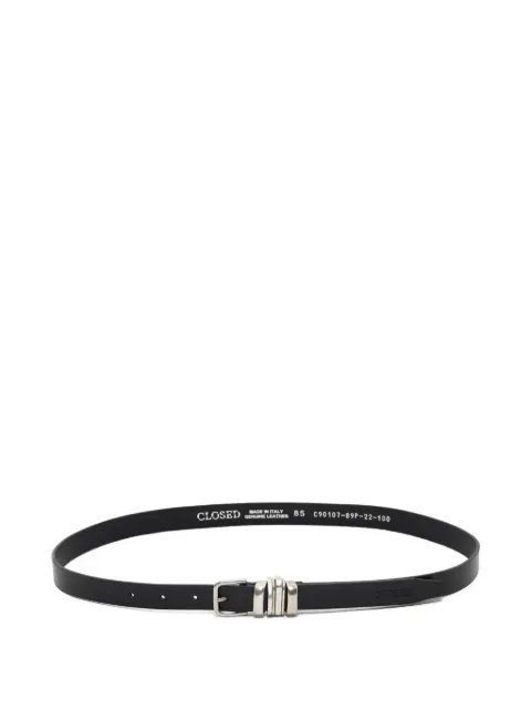 Closed buckle-fastening belt Black C9010789P22