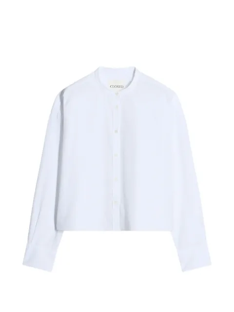 Closed A-line shirt White C9414125C22