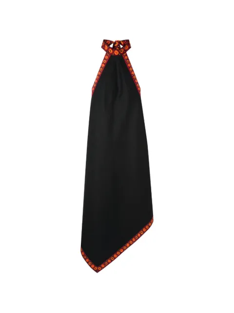 PUCCI halterneck cotton dress Black 6HRH086H600