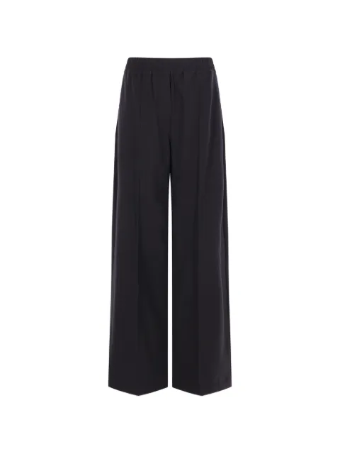 Brunello Cucinelli elasticated-waistband palazzo pants Black M0W07P9002C101