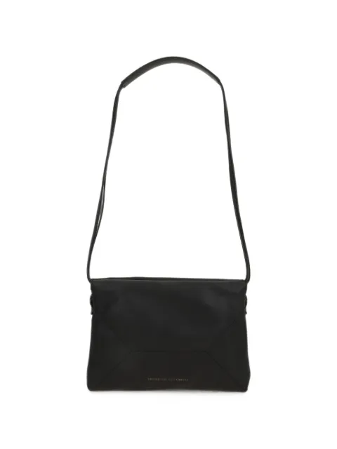 Brunello Cucinelli leather shoulder bag Black MBXAD2808C101