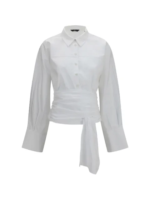 7 For All Mankind waist-tie shirt White 7NBE0G75