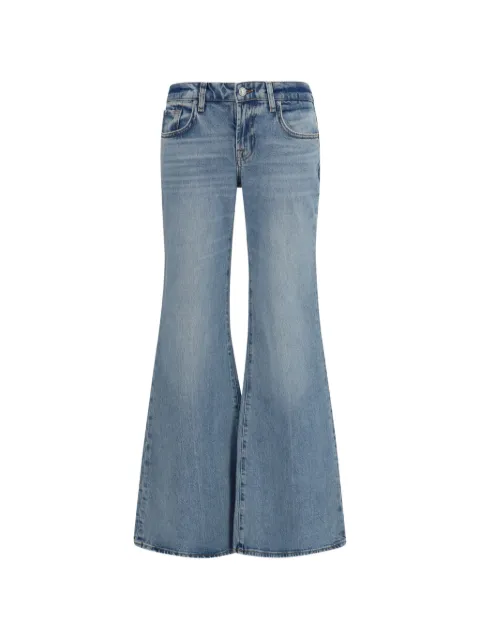 7 For All Mankind low-rise five-pocket jeans Blue 7UCH0C10