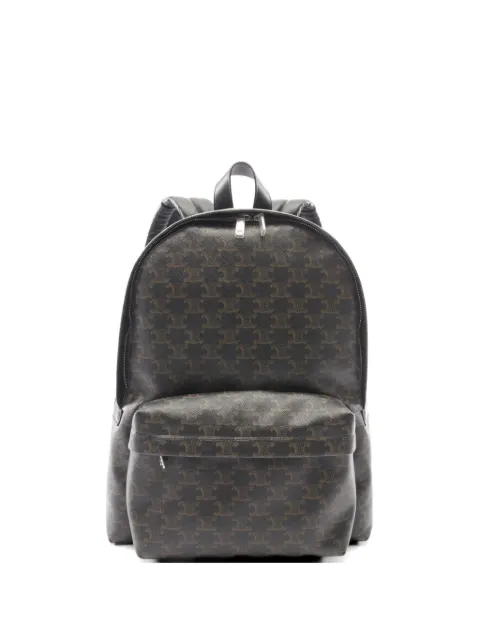Celine Pre-Owned medium 2020s Triomphe backpack Brown 1075543