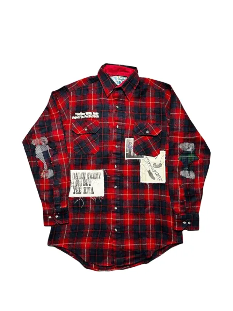 Better with Age Muir Repair flannel shirt Red BWA154