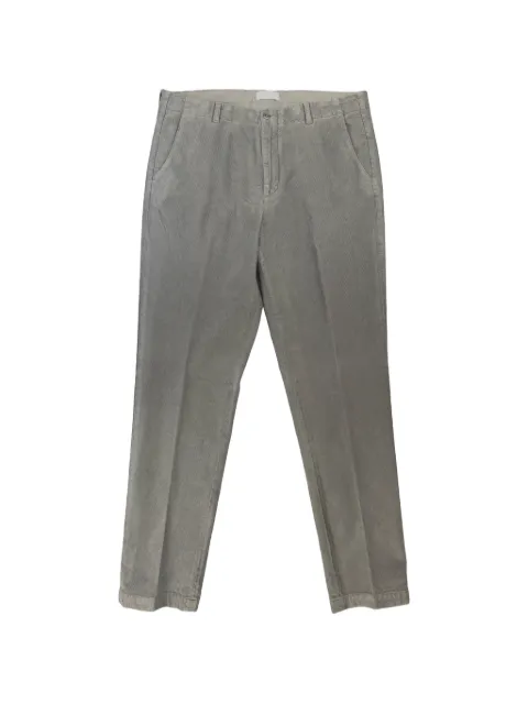 Boglioli corduroy slim-fit trousers Grey LOOSEFITFA0750