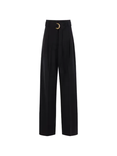 Max Mara belted pleated trousers Black 2626136021600