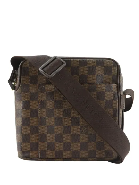 Louis Vuitton Pre-Owned 2007 Damier Ebene Olav PM crossbody bag Brown HTA9AB02VJ870PW6