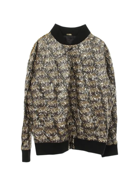 Fendi Pre-Owned patterned blouson jacket Brown 1071737