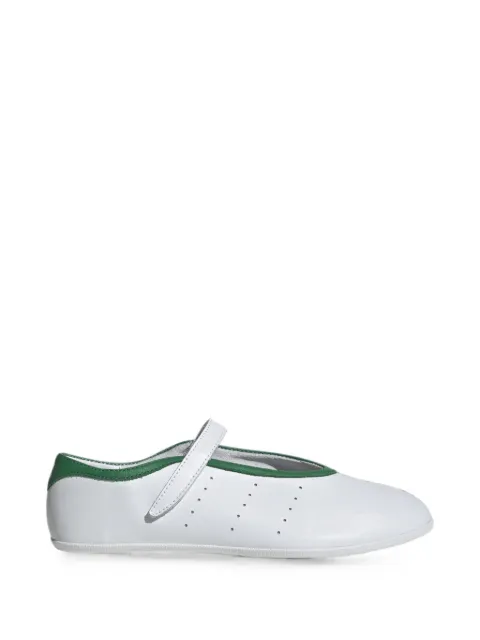 adidas Stan Smith perforated ballet flats White LA6370