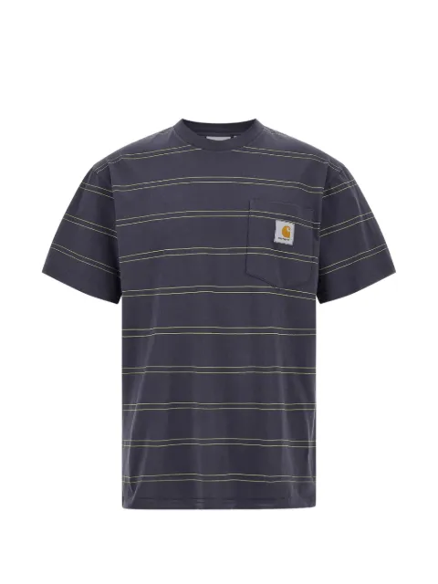 Carhartt WIP Bert Pocket striped T-shirt Grey I0368553SIGD