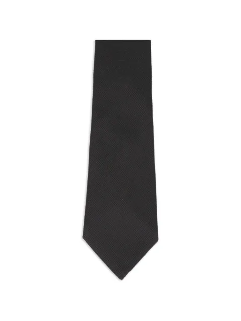 TOM FORD textured-finish tie Black STN001SPS40LB999