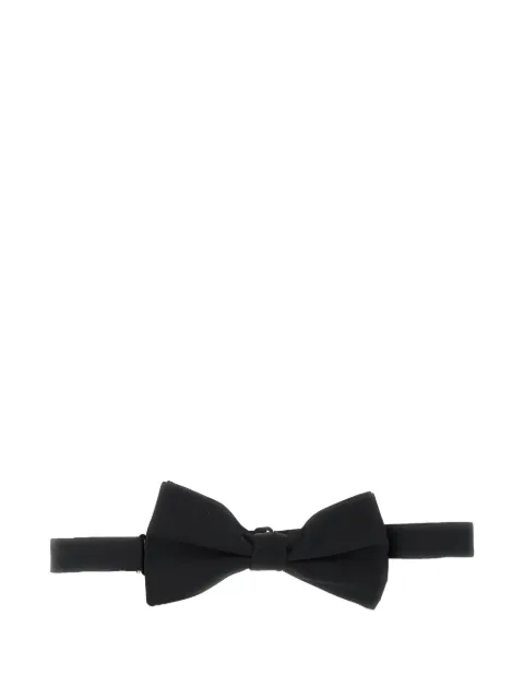 Valentino Garavani silk satin bow tie Black Y2EW003DBU