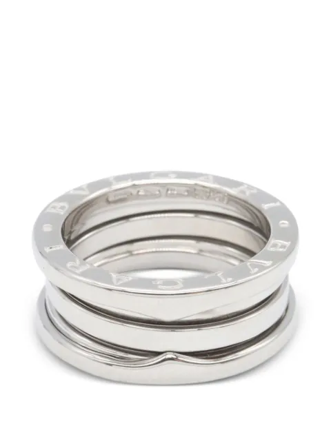 Bvlgari Pre-Owned 2010s B-zero1 three-band ring Silver 1074231