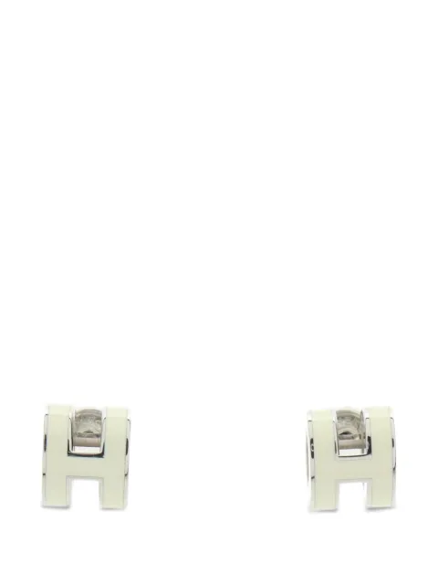 Hermès Pre-Owned Mini Pop H earrings Silver 1074325