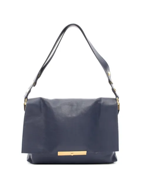 Celine Pre-Owned 2000s Blade leather shoulder bag Blue 1076093