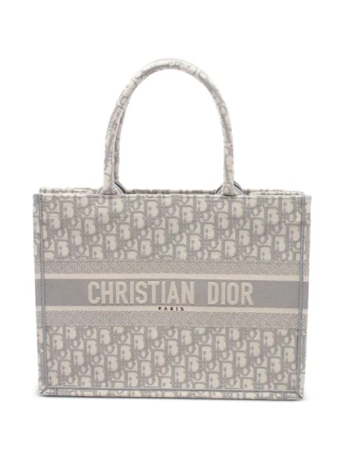 Christian Dior Pre-Owned 2010s Book Tote Oblique tote bag Neutrals 1074247
