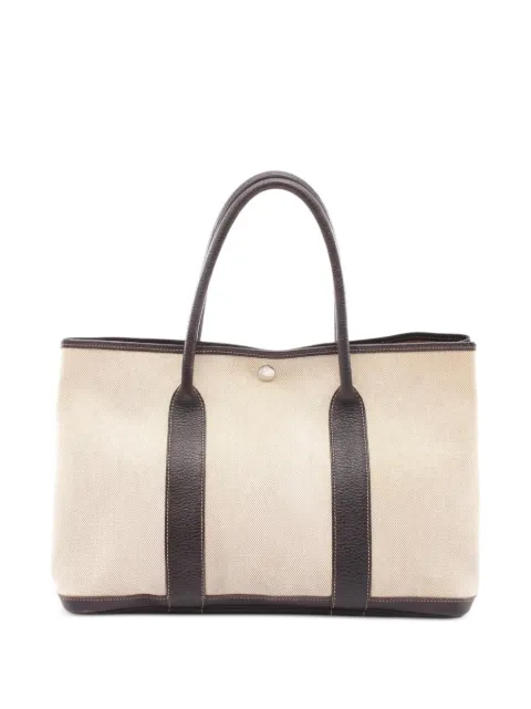 Hermès Pre-Owned 2005 Garden Party PM tote bag Neutrals 1075255IINSQUARE