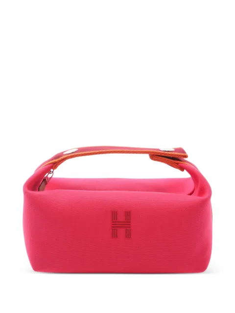 Hermès Pre-Owned PM Bride-à-Brac logo-detail tote bag Pink 1074498