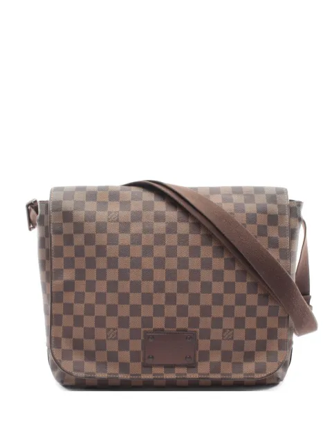 Louis Vuitton Pre-Owned 2008 GM Brooklyn Damier Ébène crossbody bag Brown 1076090CA5018