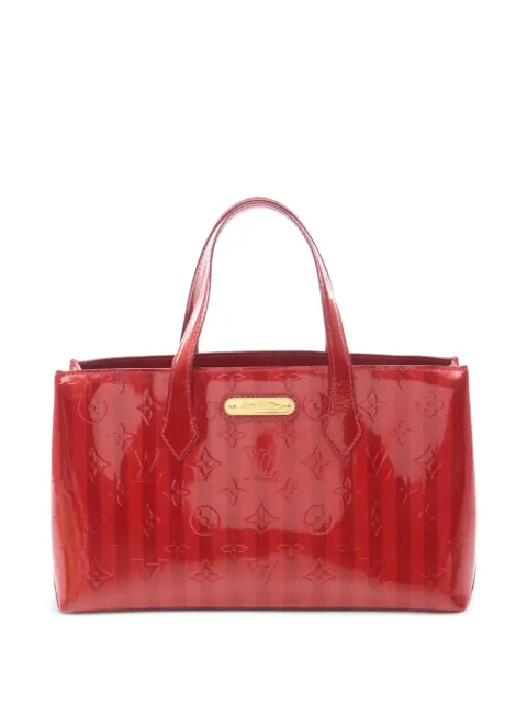 Louis Vuitton Pre-Owned 2011 PM Wilshire Monogram Vernis tote bag Red 1076660SN5101