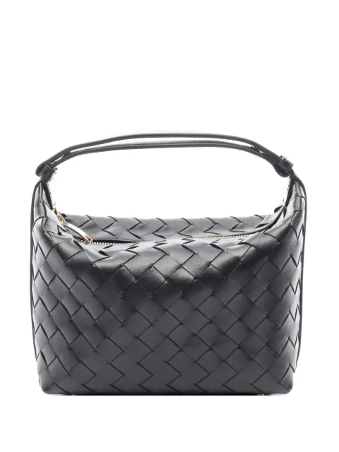 Bottega Veneta Pre-Owned mini Wallace intrecciato handbag Black 1075464