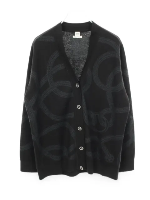 Hermès Pre-Owned 2010s Palefroi Remix cardigan Black 1072623