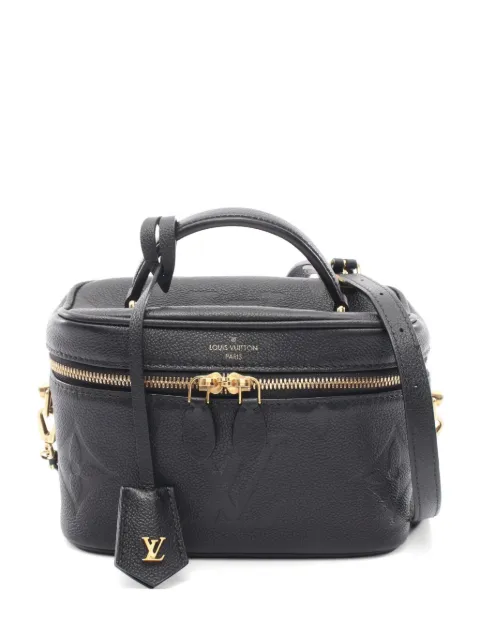 Louis Vuitton Pre-Owned 2020 PM Vanity Monogram Empreinte tote bag Black 1076085FK5200
