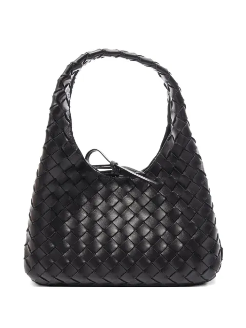 Bottega Veneta Pre-Owned small Campana intrecciato handbag Black 1075465